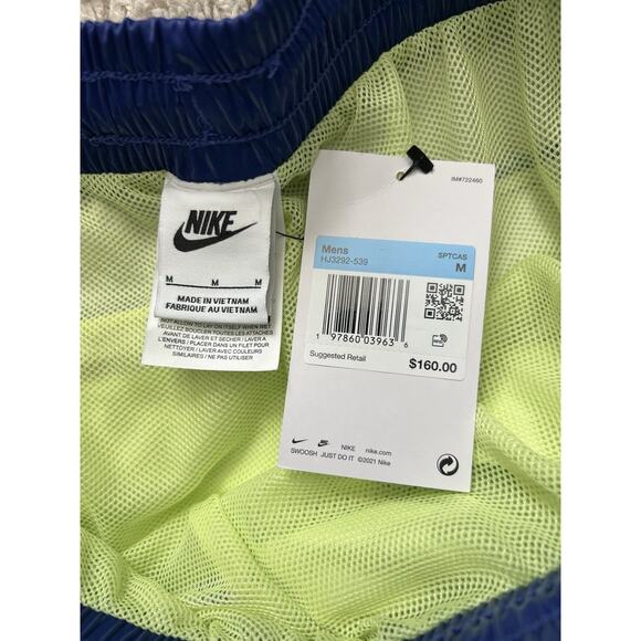 Nike Project F.R.O.G. Track Pants Deep Night/Lemon Men HJ3292-539 Size Medium - Picture 8 of 9